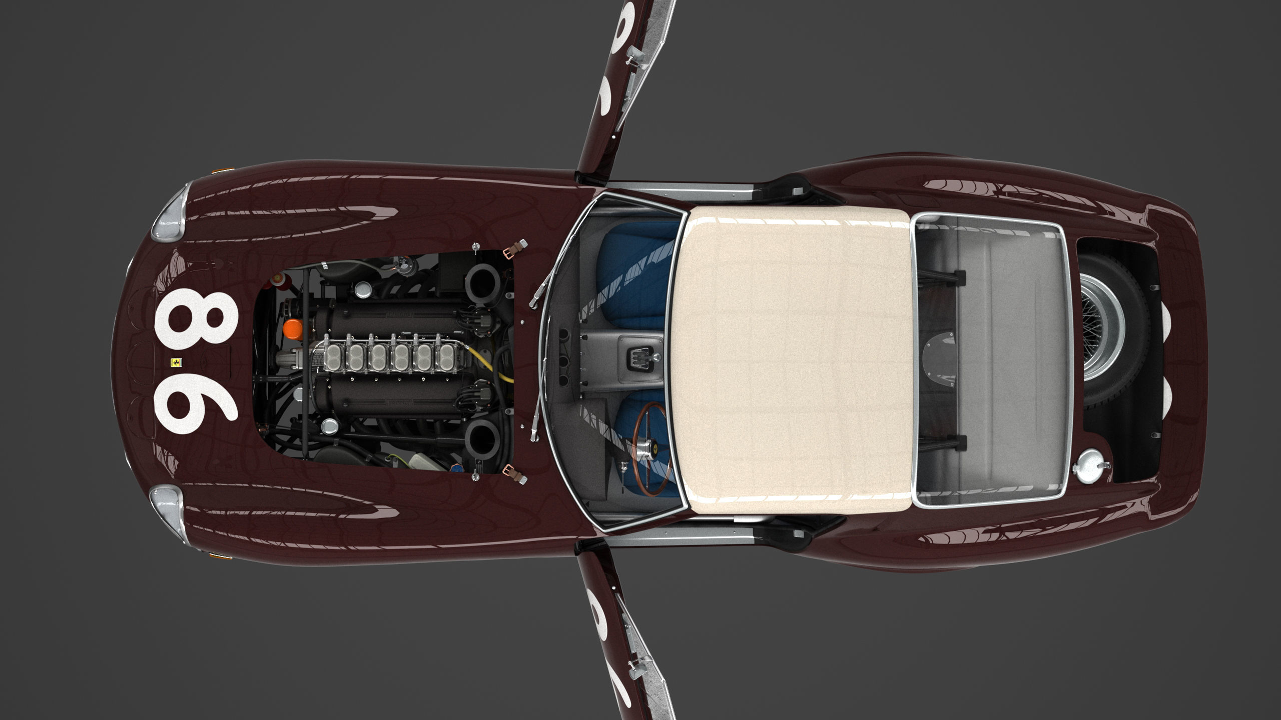 Ferrari 250 GTO - 3451GT - Complete 3D model_25