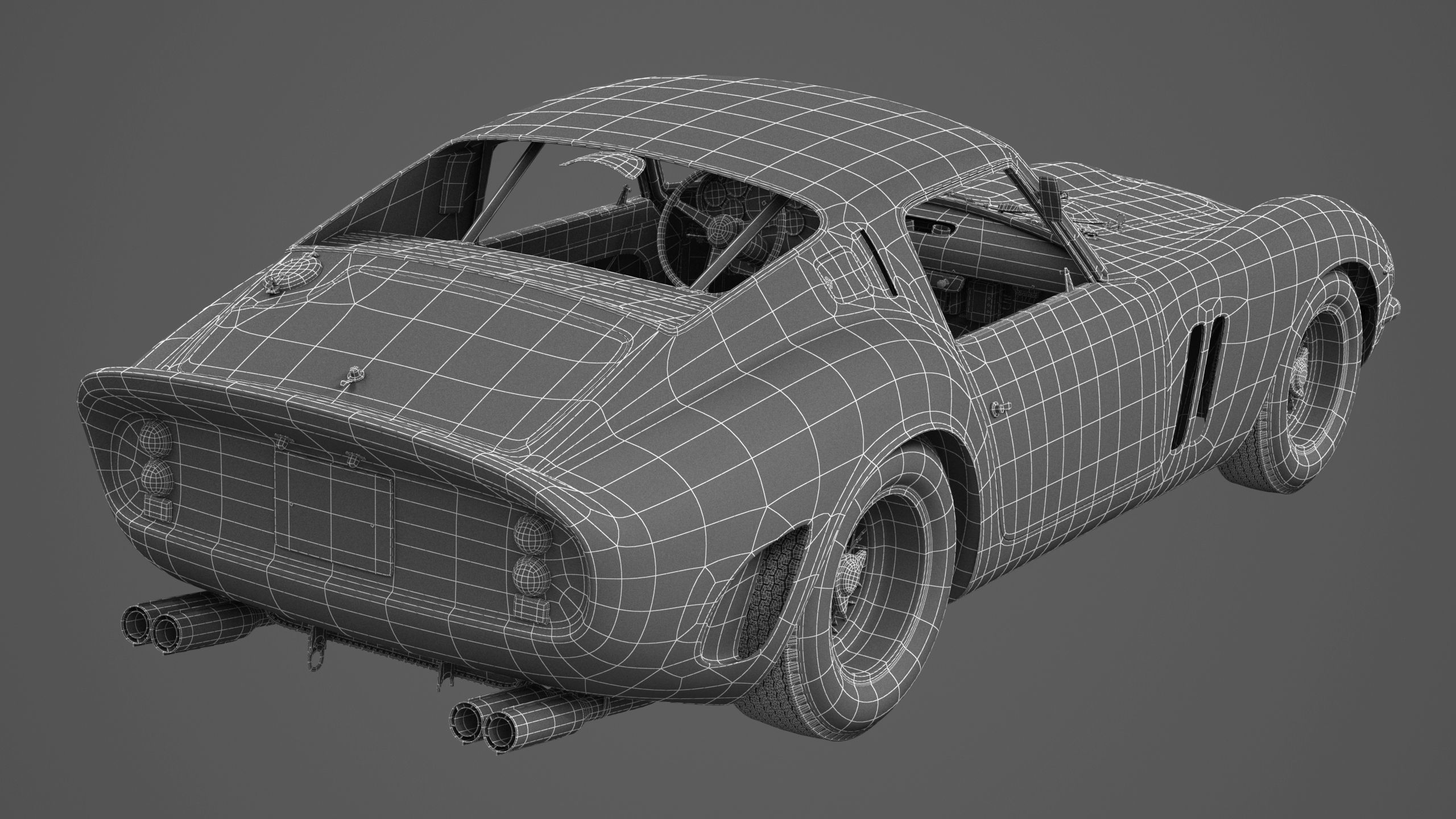 Ferrari 250 GTO - 3451GT - Complete 3D model_28