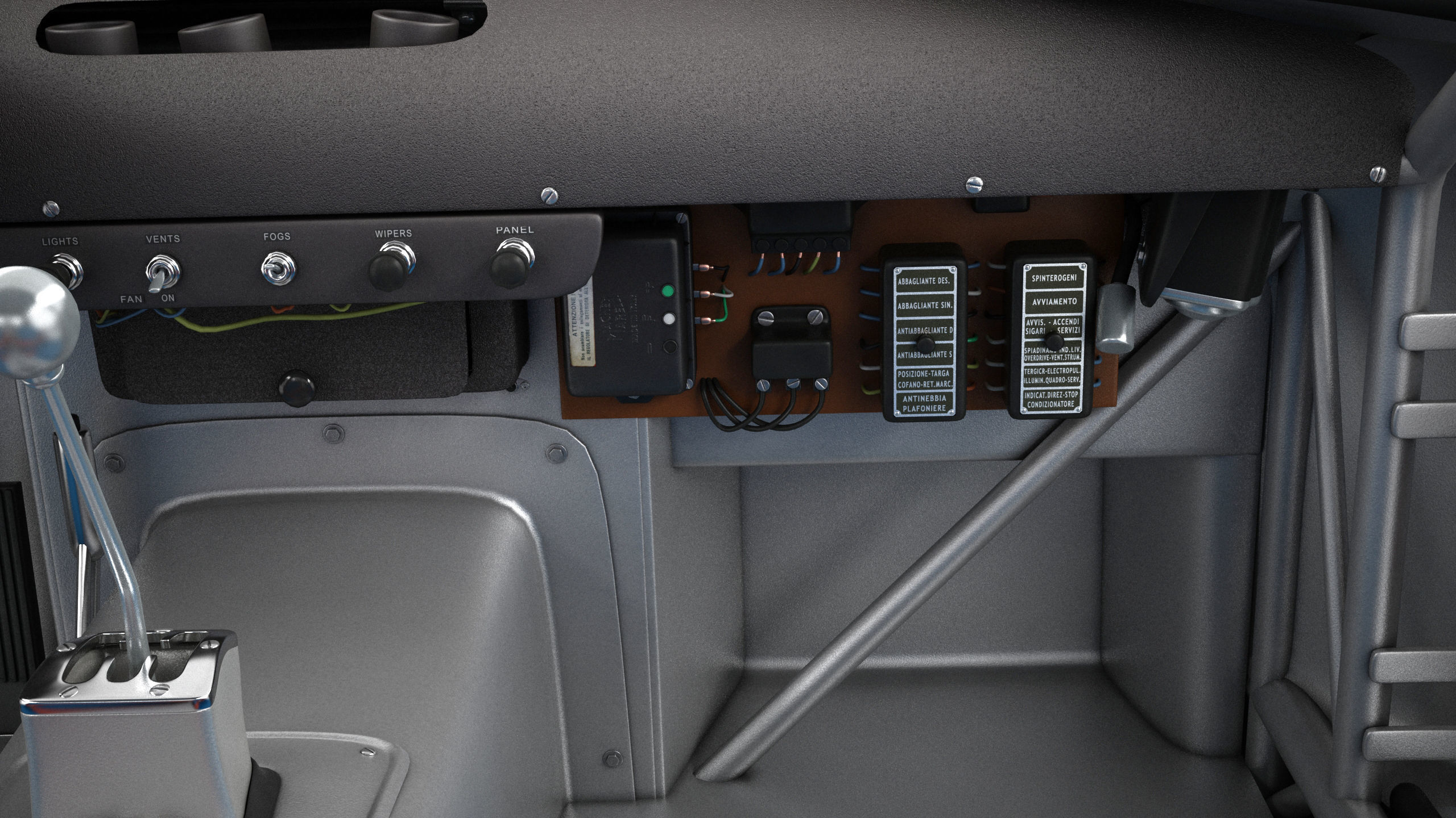 Ferrari 250 GTO - 3451GT - Complete 3D model_83