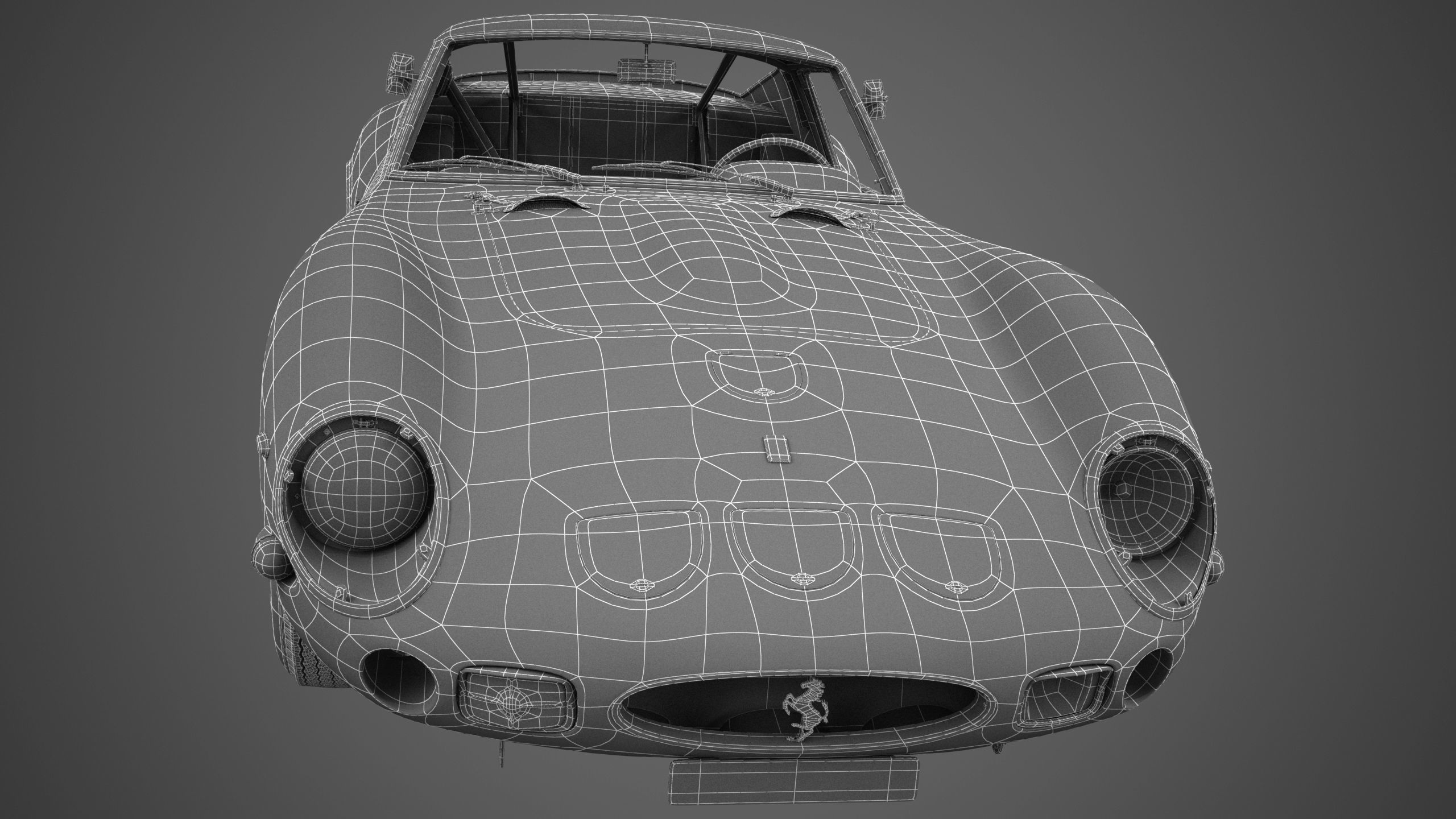 Ferrari 250 GTO - 3451GT - Complete 3D model_8