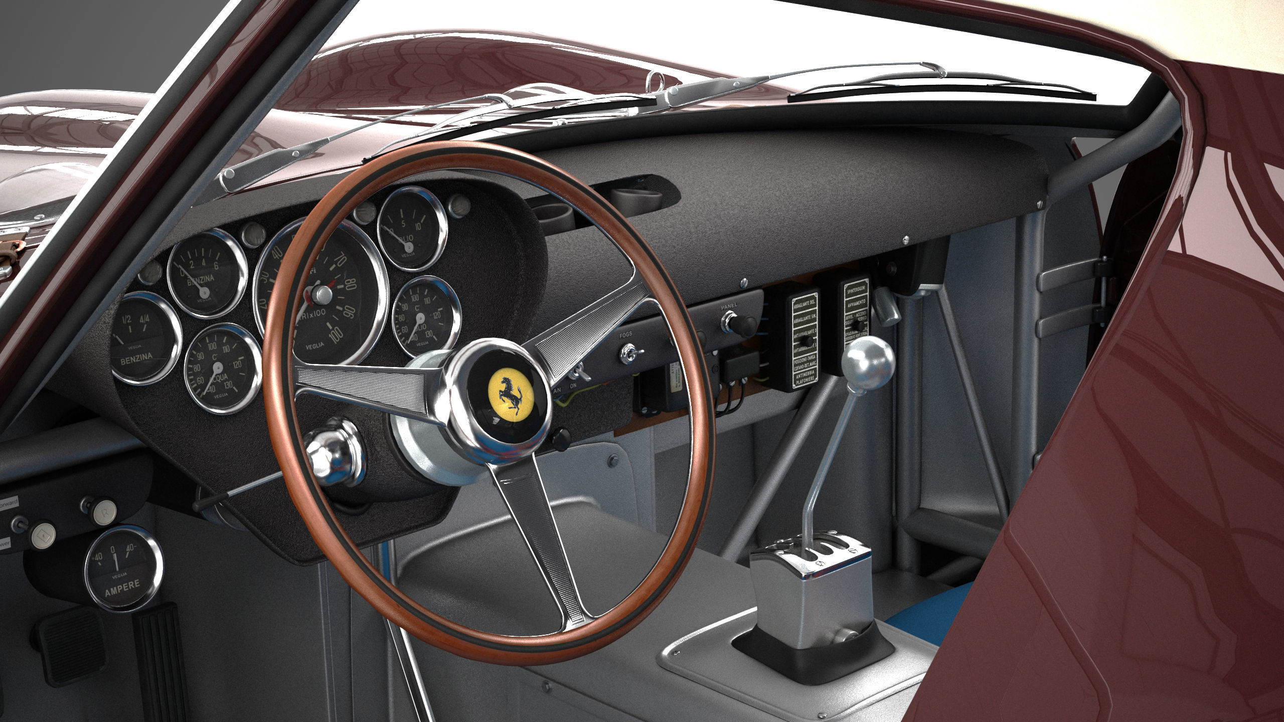 Ferrari 250 GTO - 3451GT - Complete 3D model_75