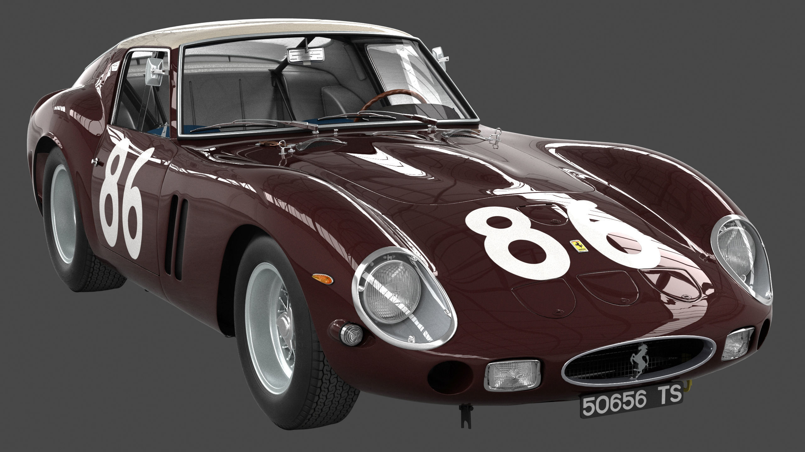 Ferrari 250 GTO - 3451GT - Complete 3D model_6