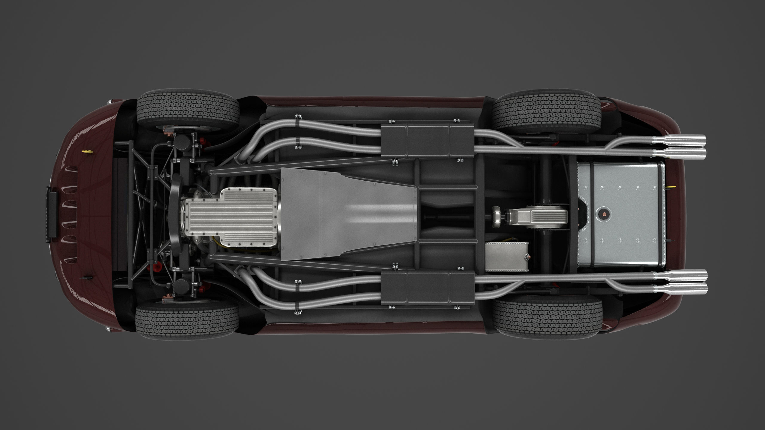Ferrari 250 GTO - 3451GT - Complete 3D model_31