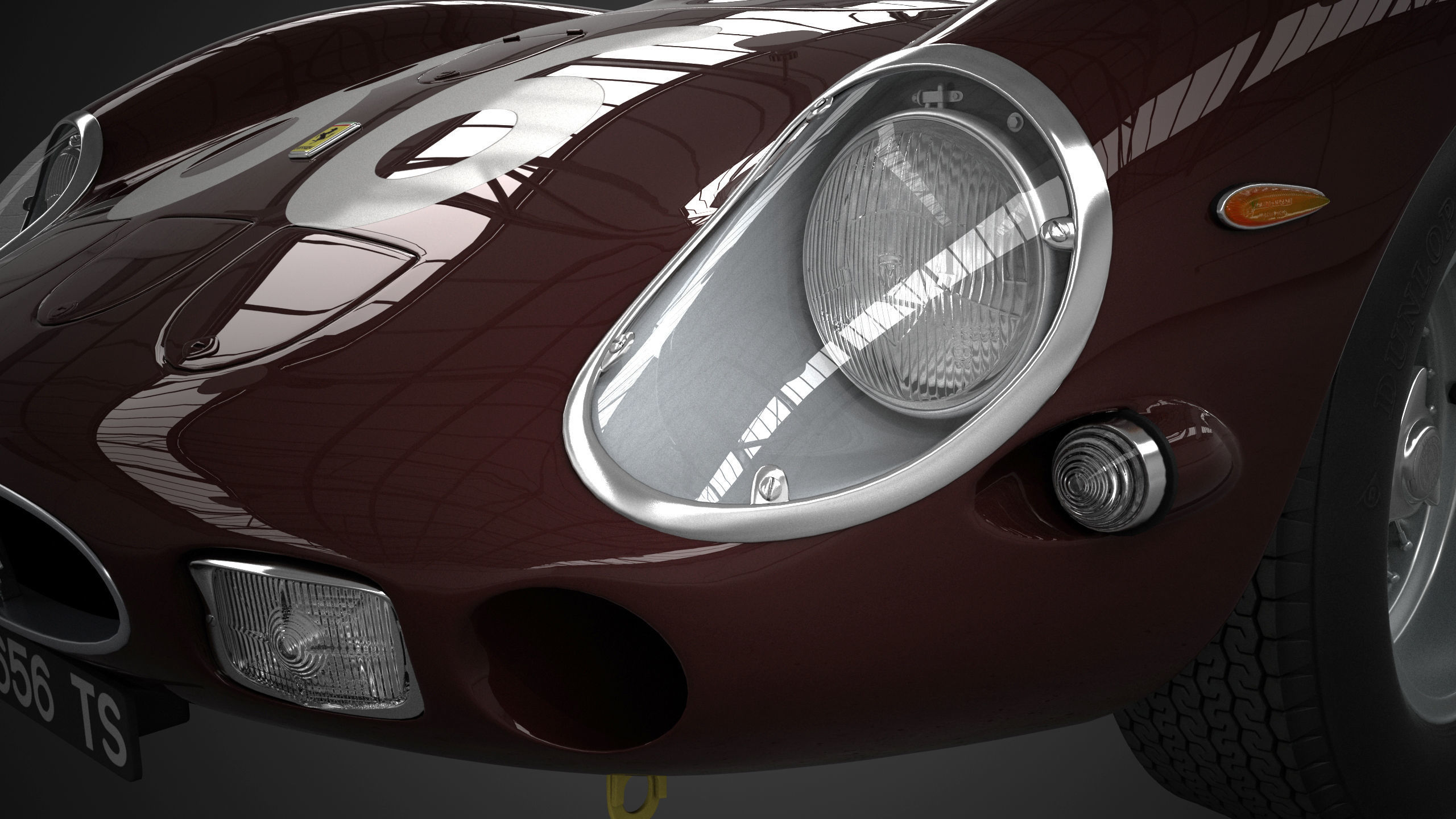 Ferrari 250 GTO - 3451GT - Complete 3D model_11