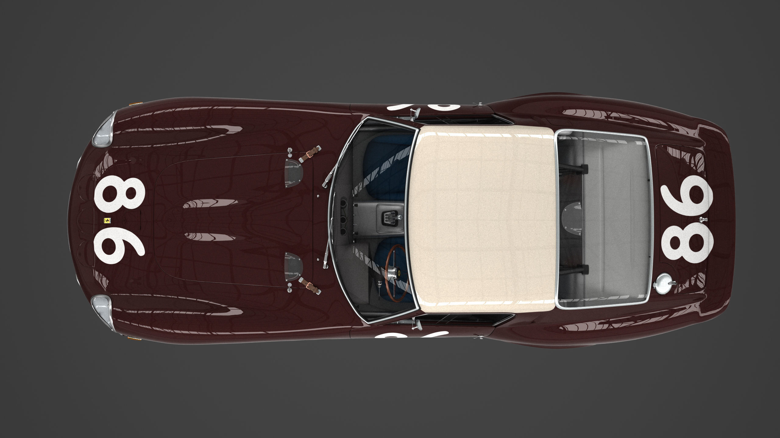 Ferrari 250 GTO - 3451GT - Complete 3D model_29