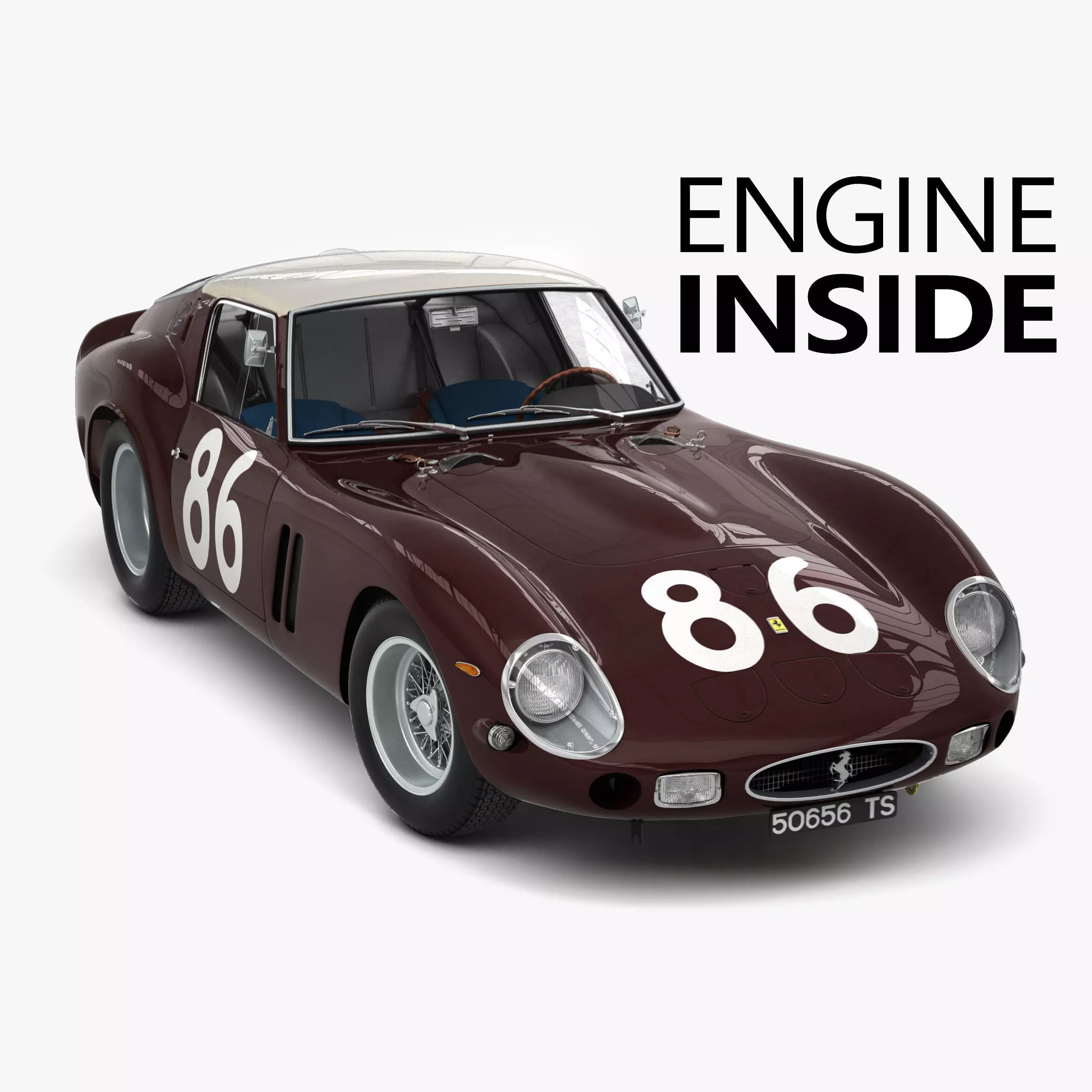 Ferrari 250 GTO - 3451GT - Complete 3D model_0