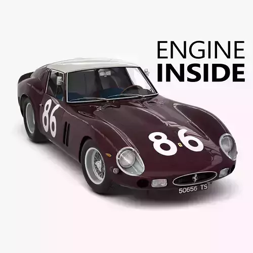 Ferrari 250 GTO - 3451GT - Complete 3D model