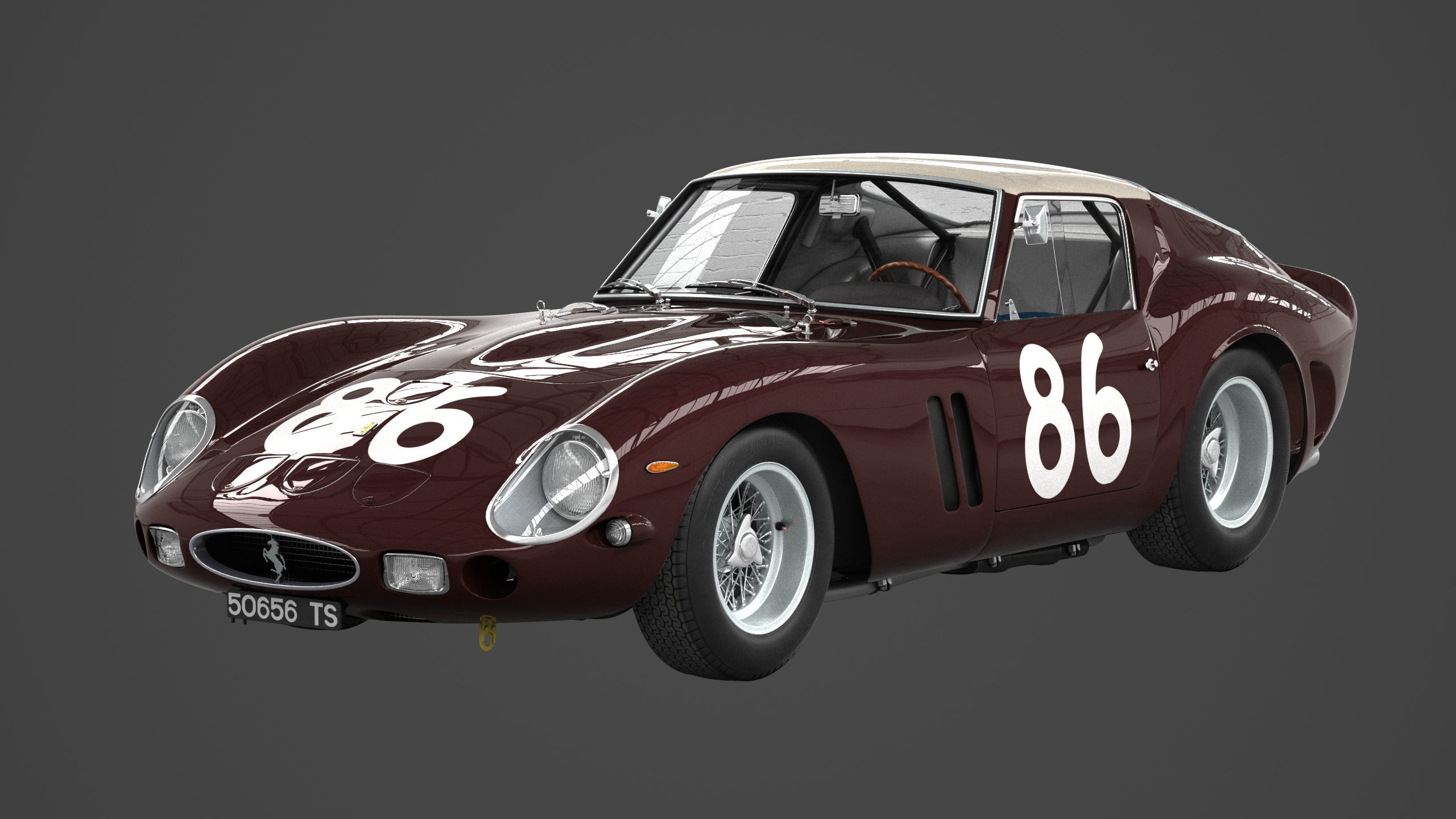 Ferrari 250 GTO - 3451GT - Complete 3D model_9
