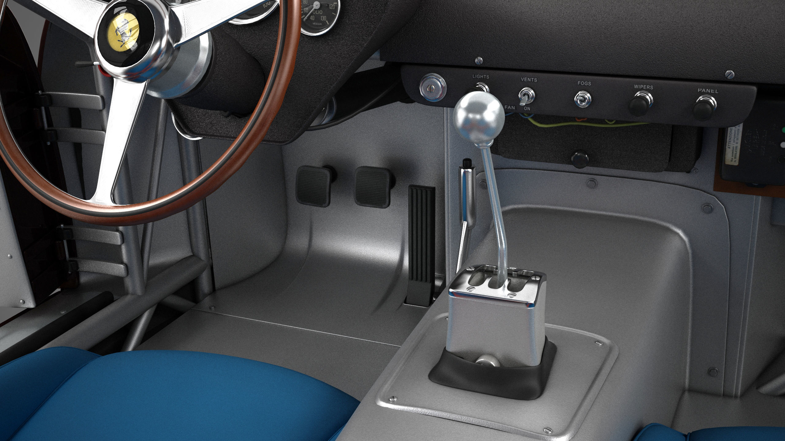 Ferrari 250 GTO - 3451GT - Complete 3D model_81