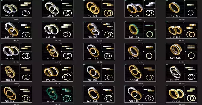 wedding ring couple ring 6 