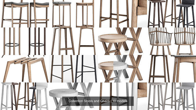 Collection Stools and Chairs 
