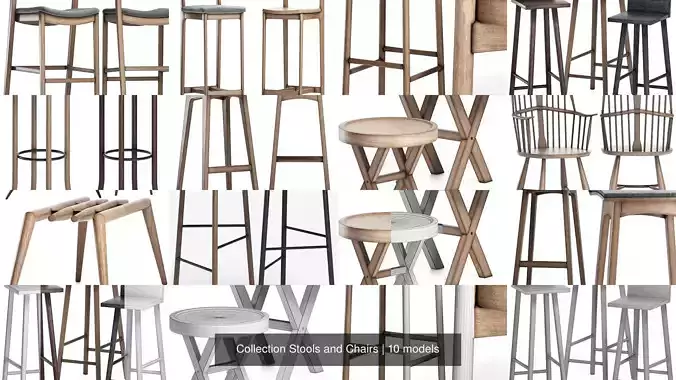 Collection Stools and Chairs 