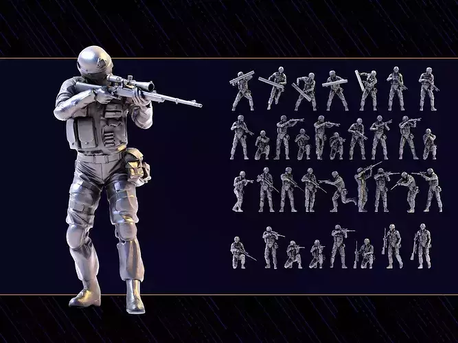 SWAT Figure Set 03