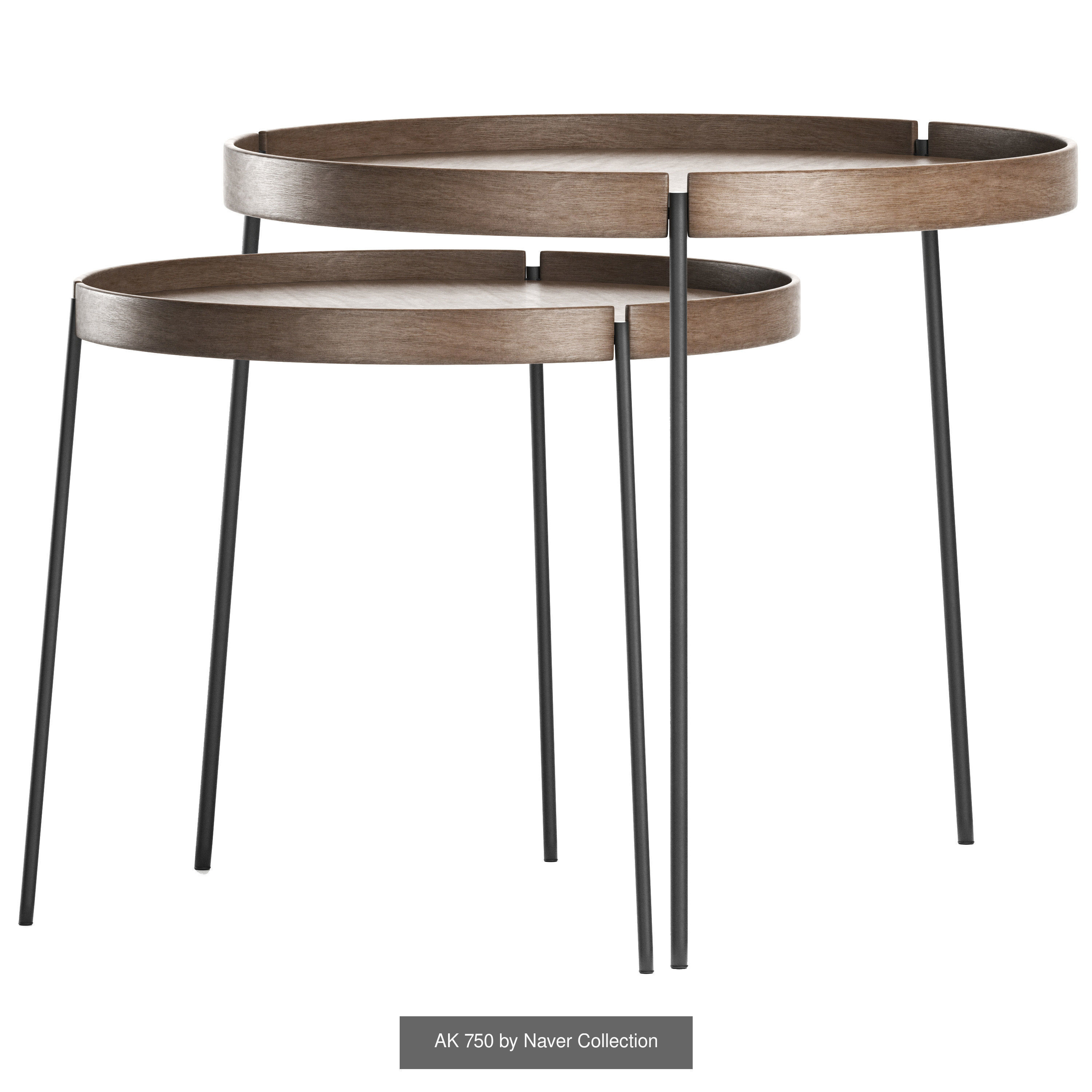 Table Collection round dining with wooden legs _21