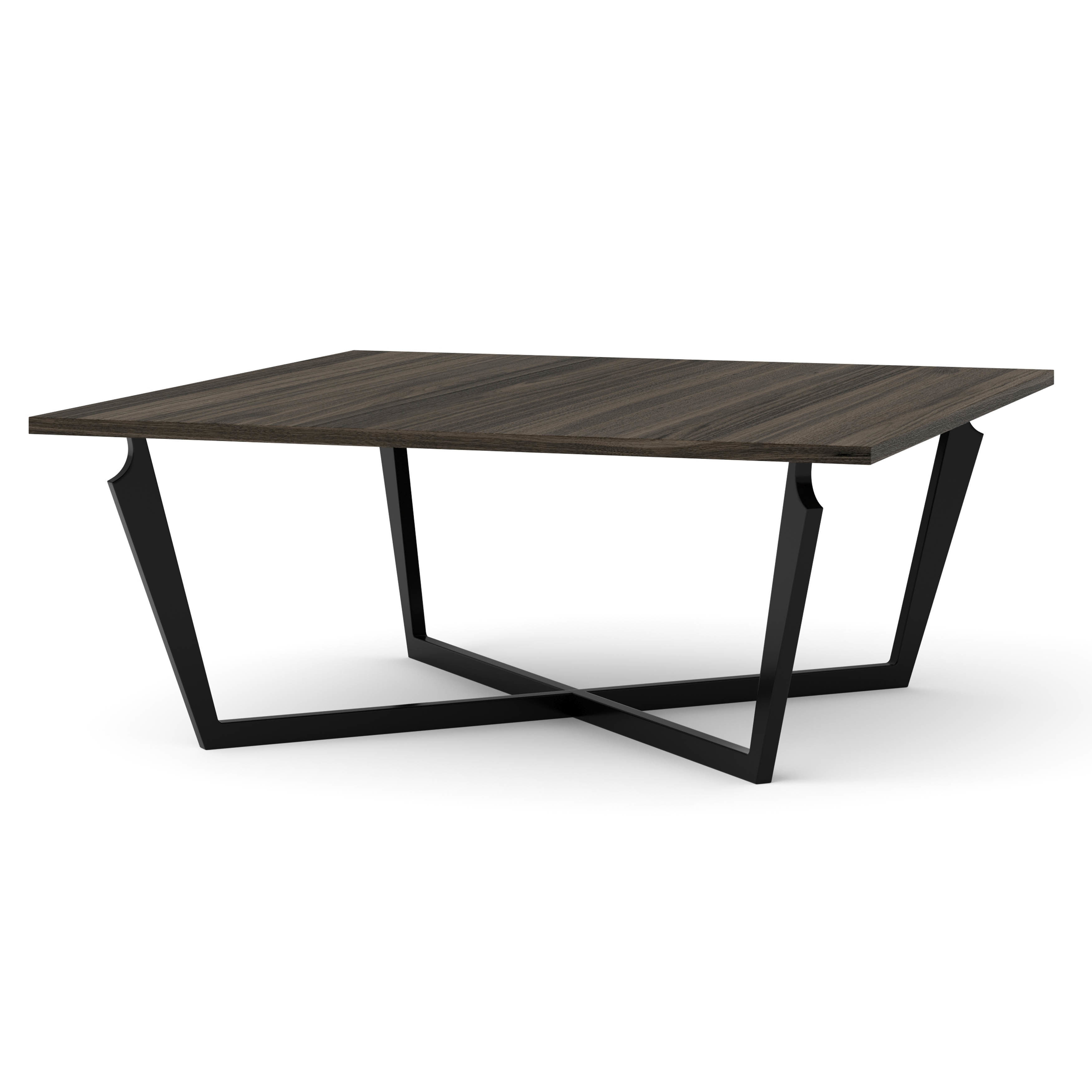 Kang W square coffee table with legs 3D model_1