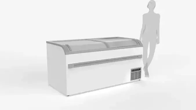 Chest Freezer 3D model