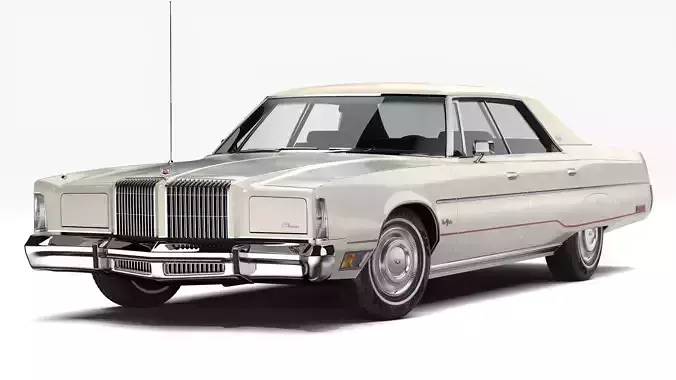 Chrysler New Yorker Brougham Sedan 1977 3D model