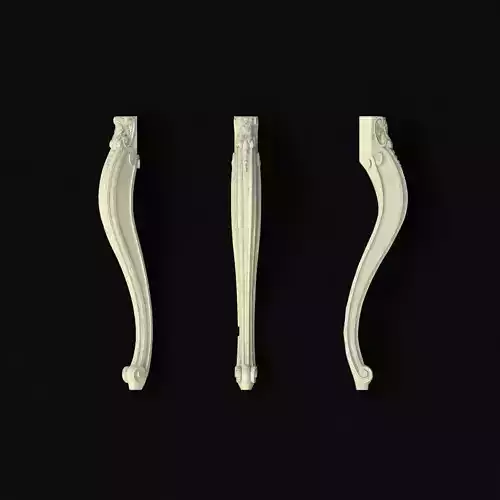 leg High quality 3d models for processing on a cnc m