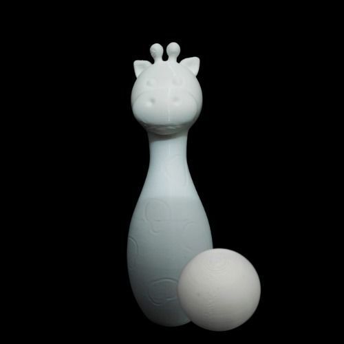 Cute Animal Bowling 3D print model_12