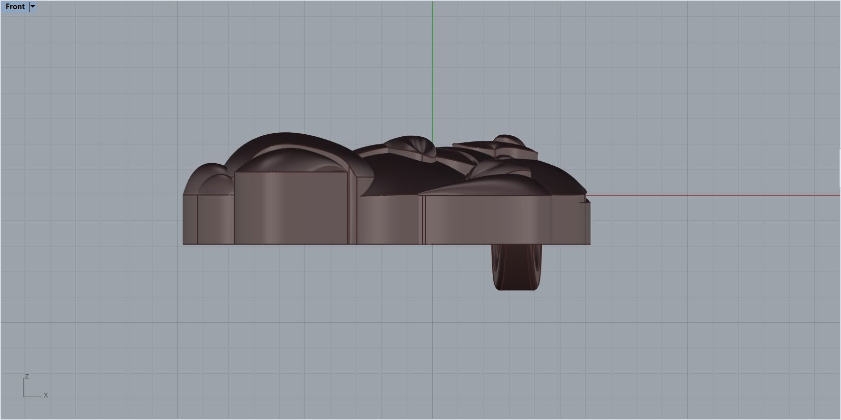 pendant bunny 3D print model_21