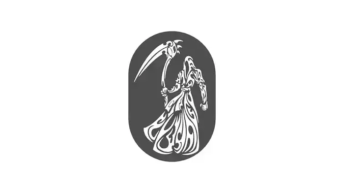 THE ANGEL OF DEATH 2D WALL DECOR