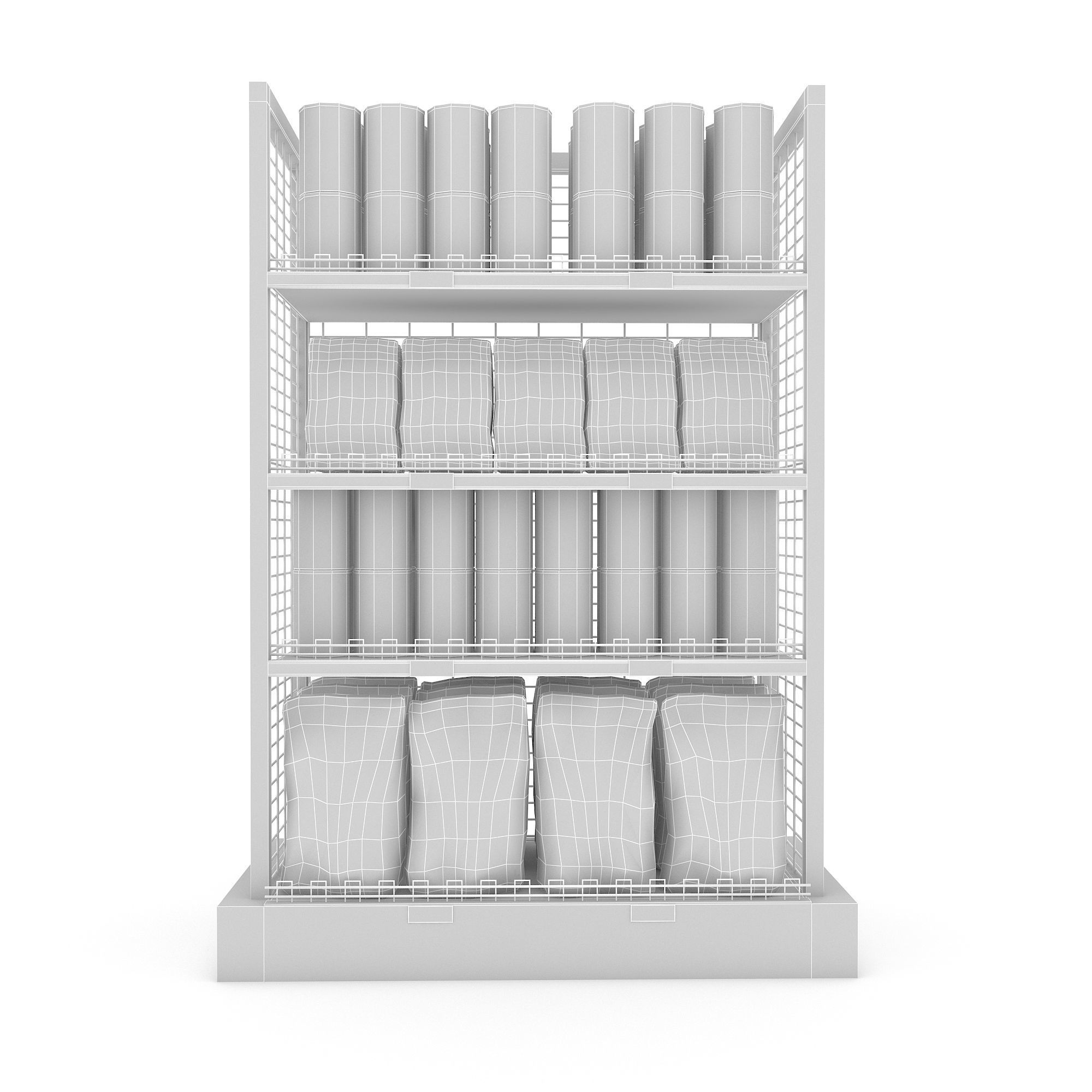 3D model canned food 04 Low-poly 3D model_6