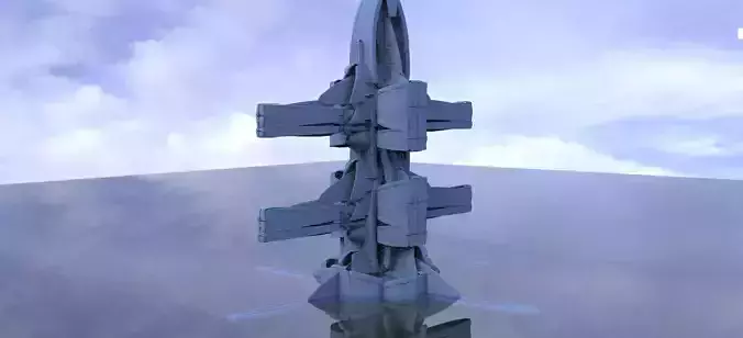  Sci-fi Tower design 7