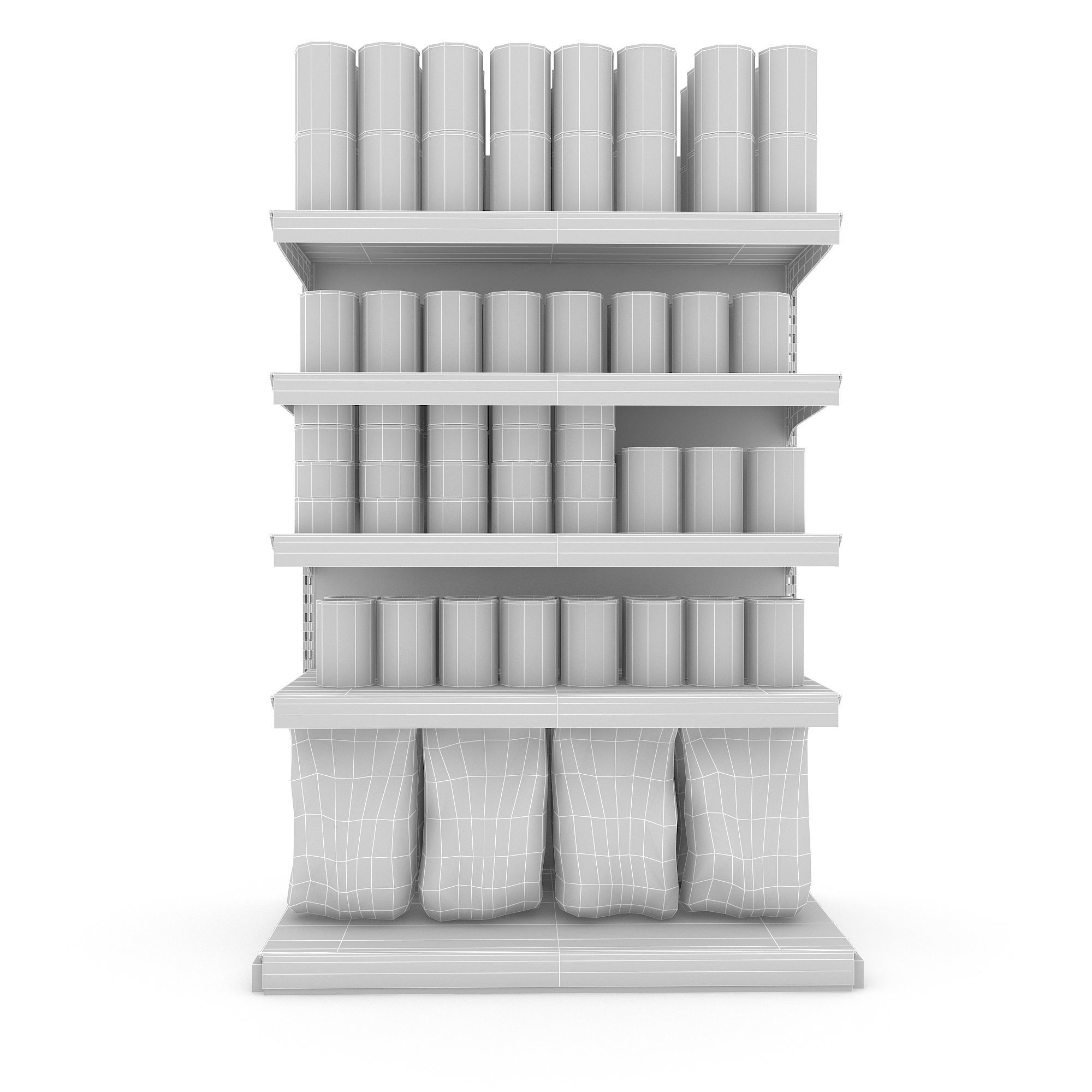 canned food 09 3D Low-poly 3D model_6