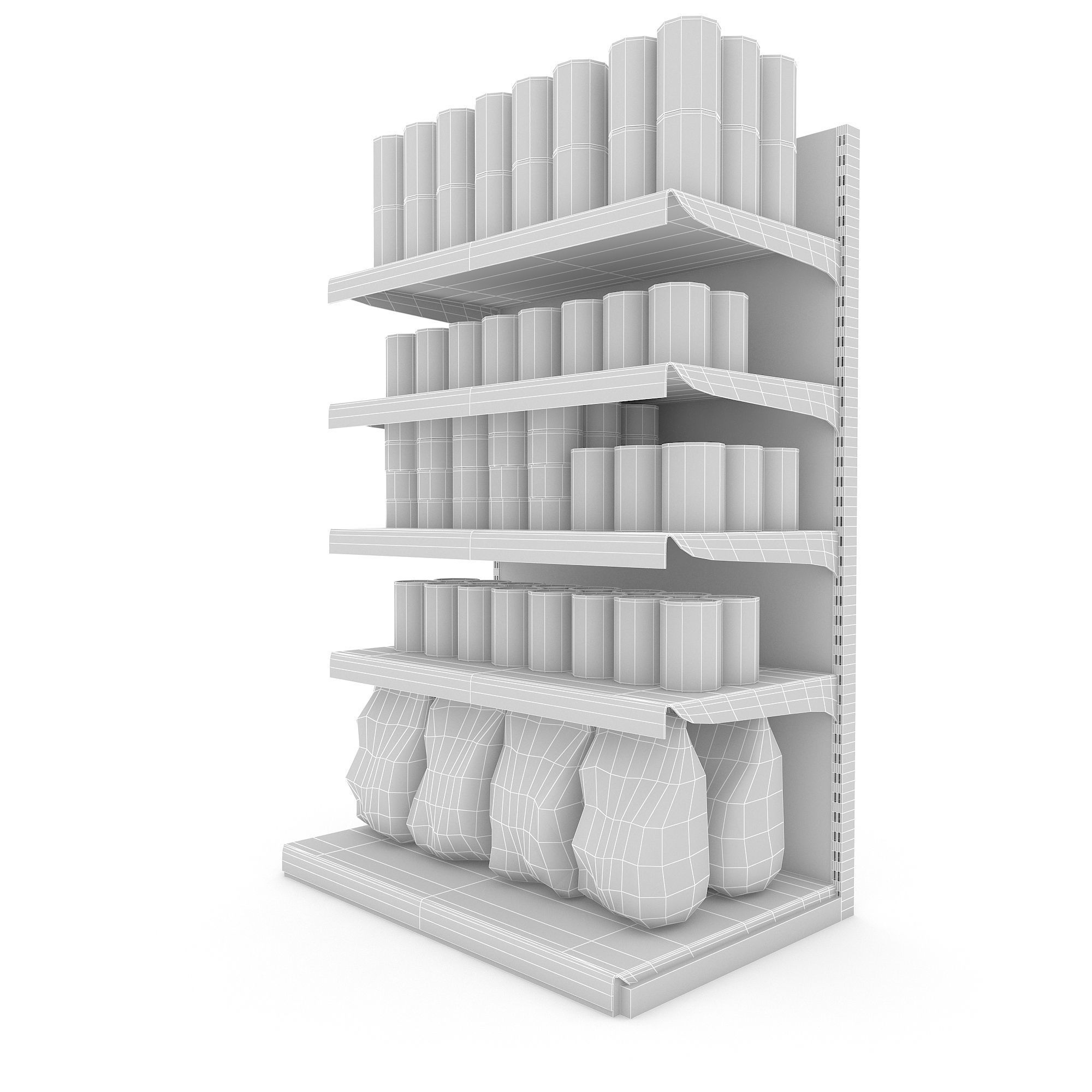 canned food 09 3D Low-poly 3D model_5