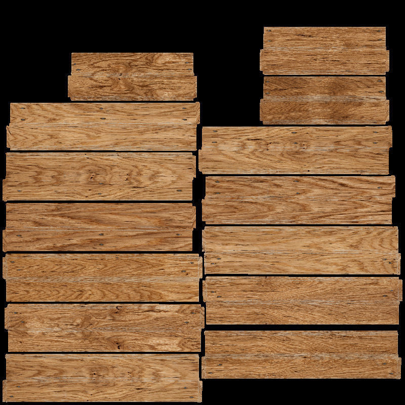 Zucchini in Wooden Crate 3D model Low-poly 3D model_17