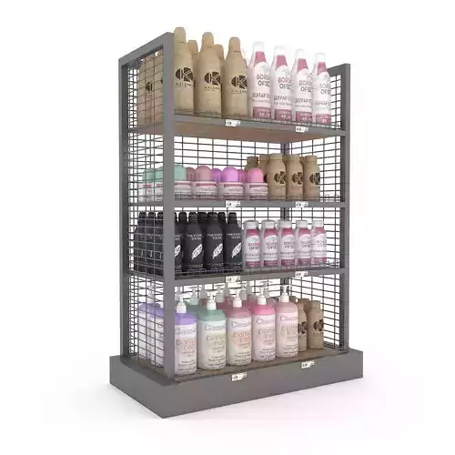 cosmetic product market stand 03