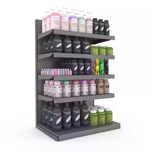 cosmetic product market stand 06