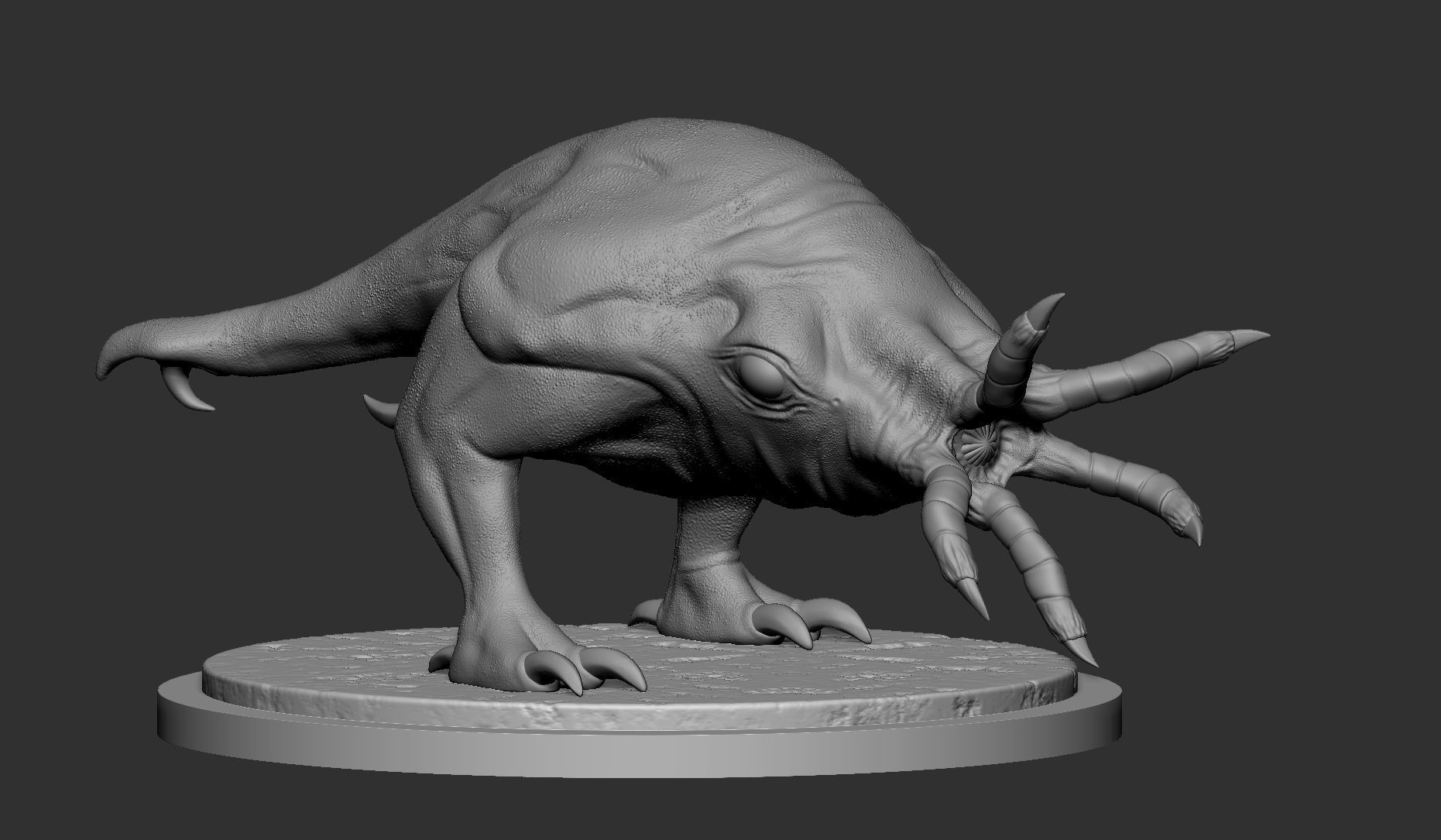 Bullsquid - STL 3D Print - Half Life 3D print model_9