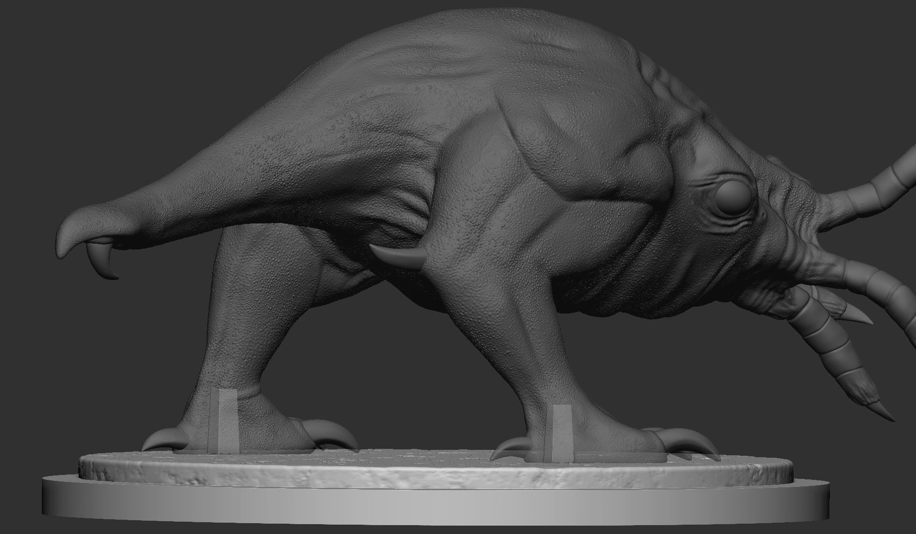 Bullsquid - STL 3D Print - Half Life 3D print model_8