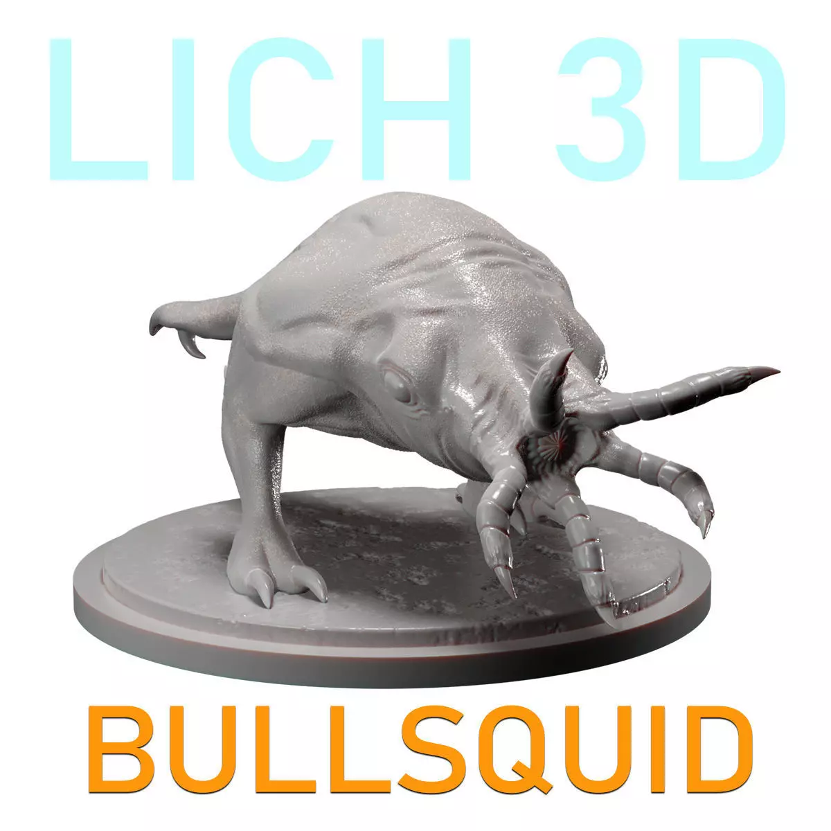 Bullsquid - STL 3D Print - Half Life 3D print model_0