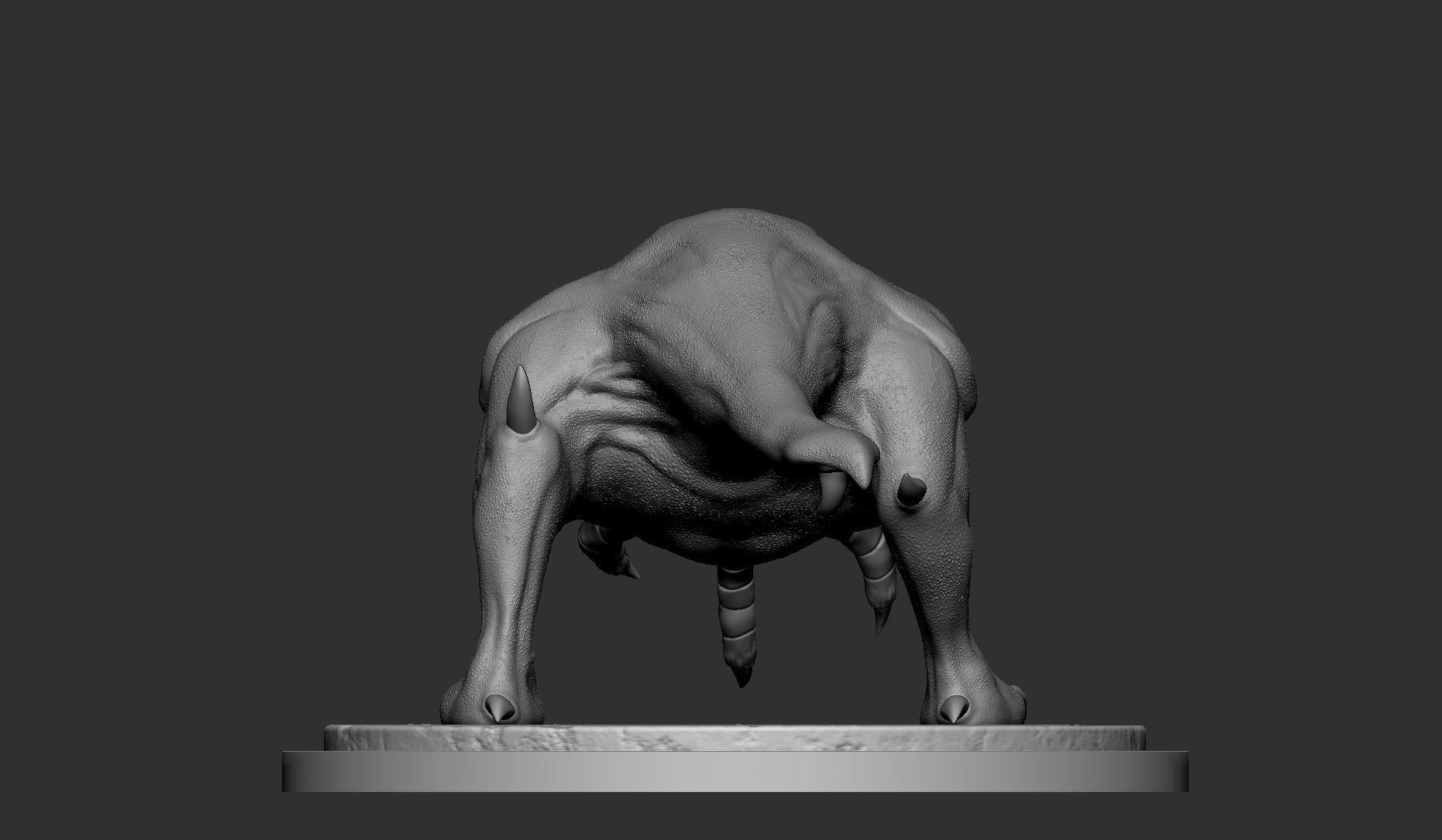 Bullsquid - STL 3D Print - Half Life 3D print model_14