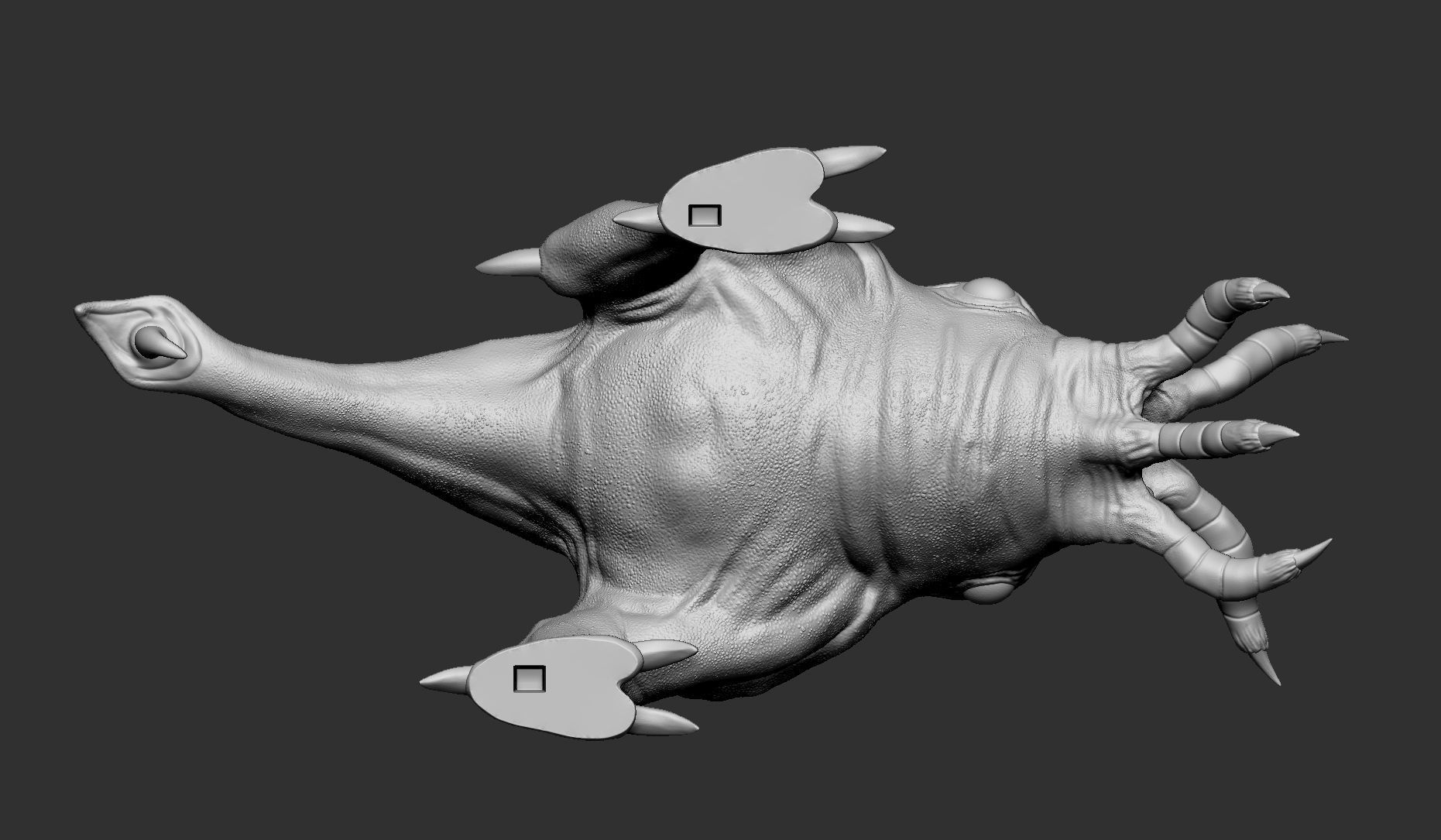 Bullsquid - STL 3D Print - Half Life 3D print model_16