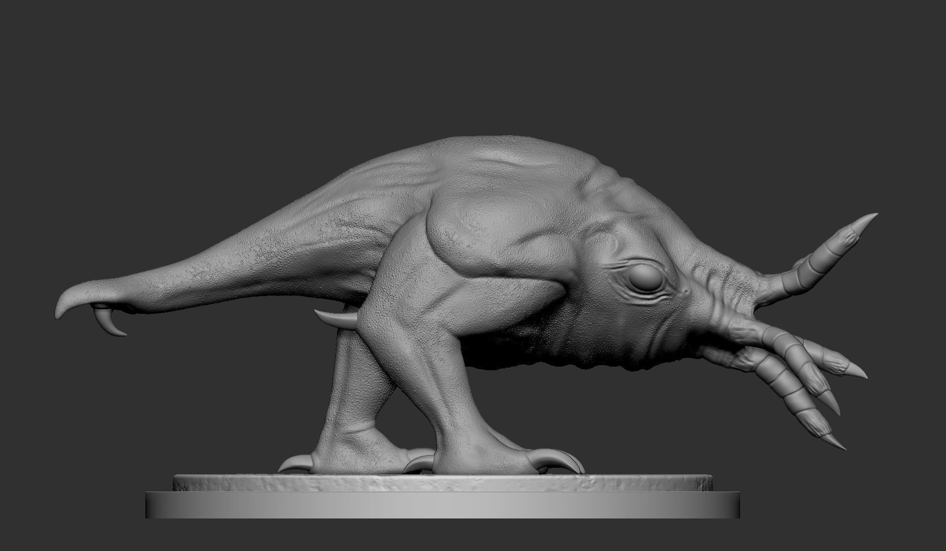Bullsquid - STL 3D Print - Half Life 3D print model_12