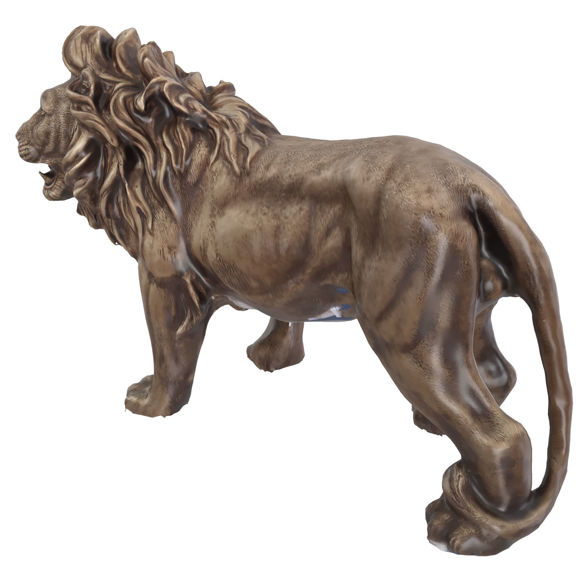 lion sculpt 1 3D model_3