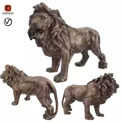 lion sculpt 1