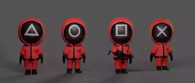 squid game characters 