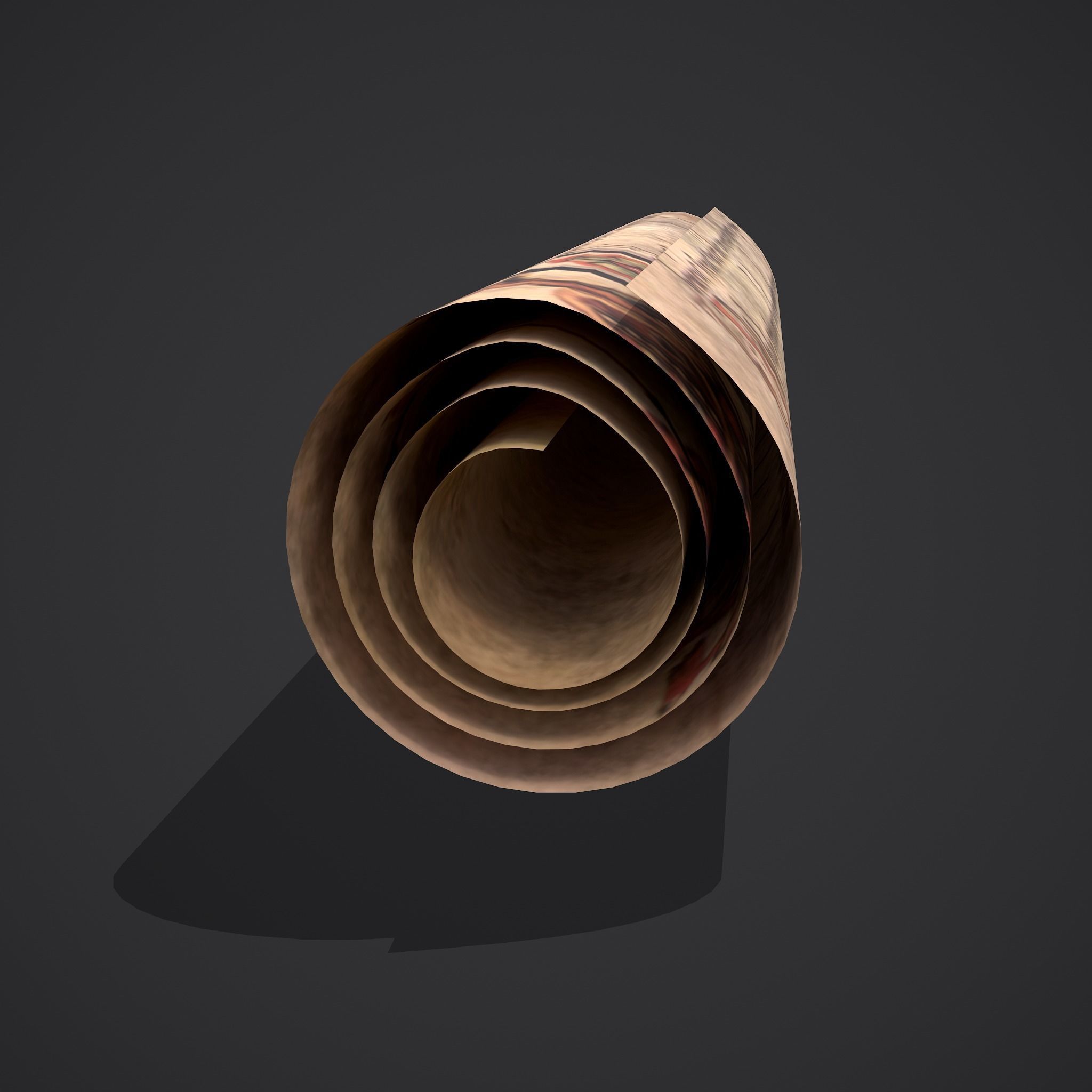 Scrolls Shelf and Holder 3D Model Collection_116