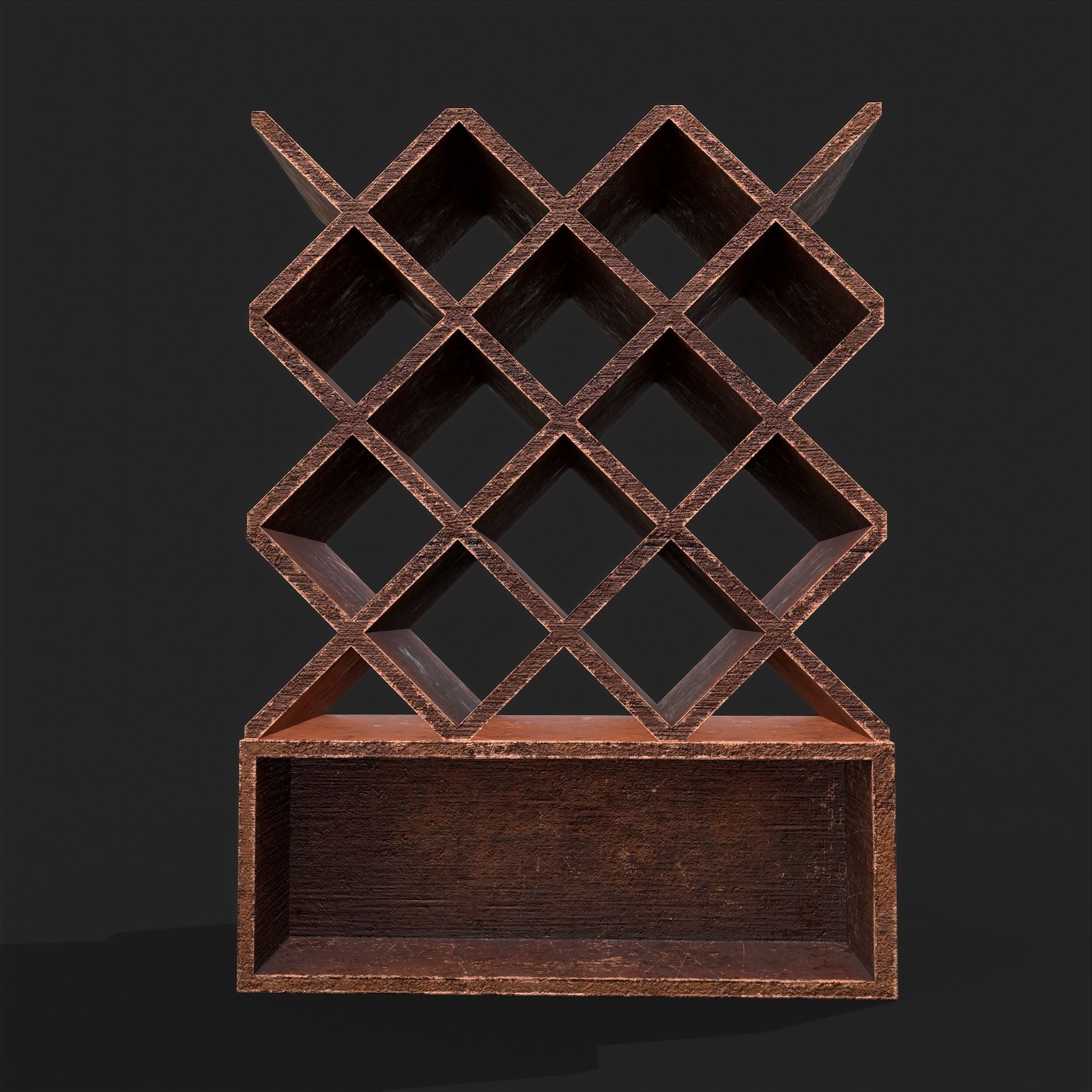 Scrolls Shelf and Holder 3D Model Collection_48