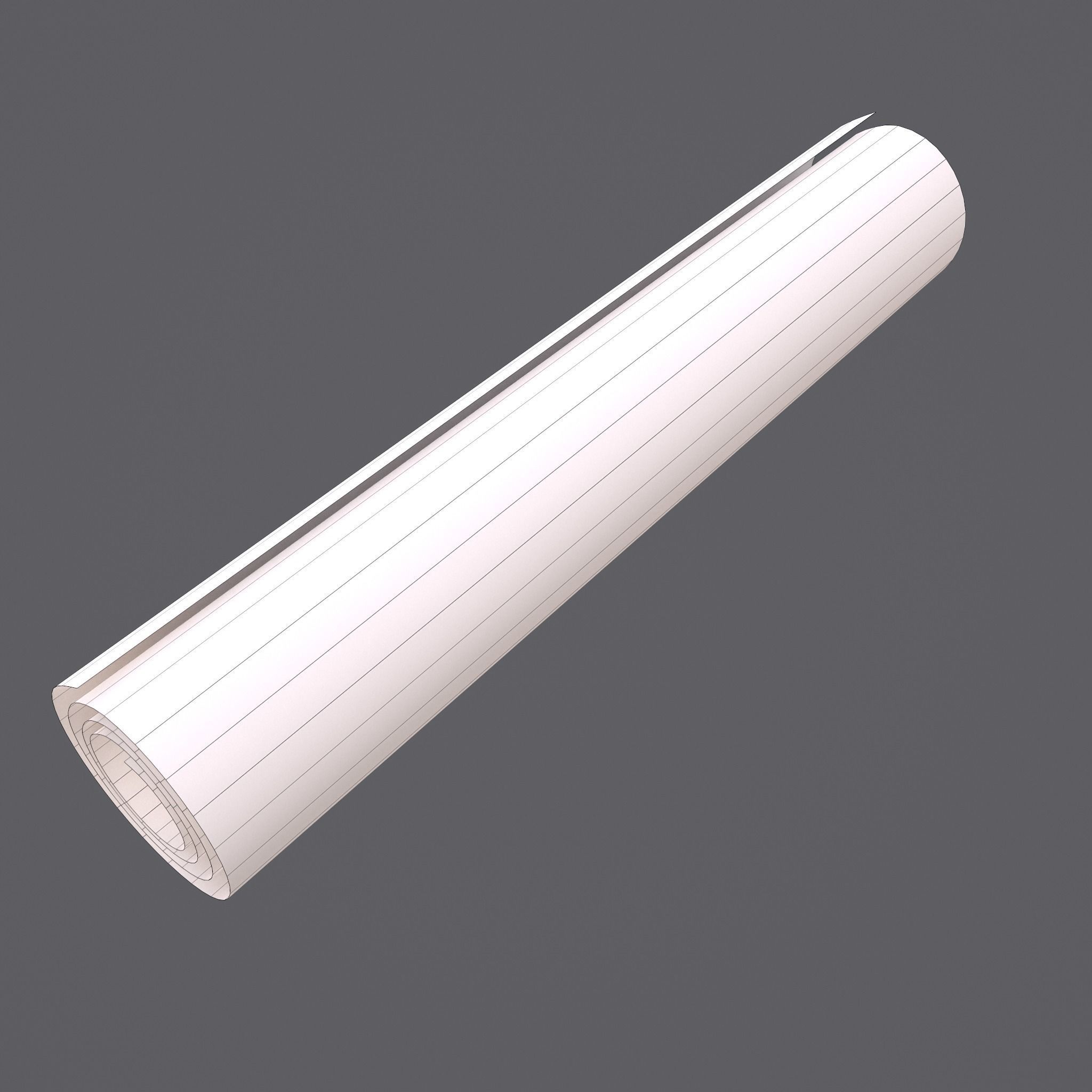 Scrolls Shelf and Holder 3D Model Collection_126