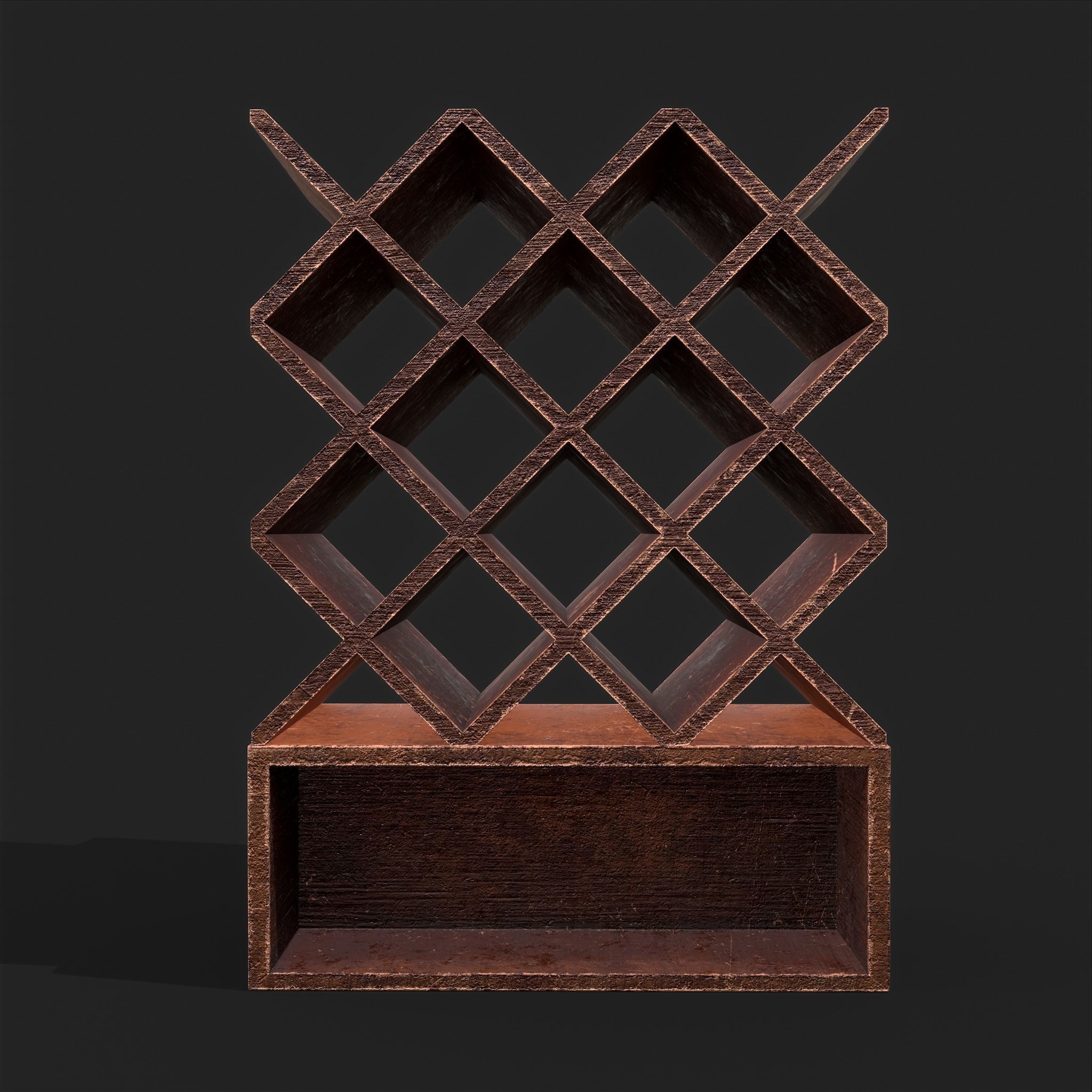 Scrolls Shelf and Holder 3D Model Collection_35