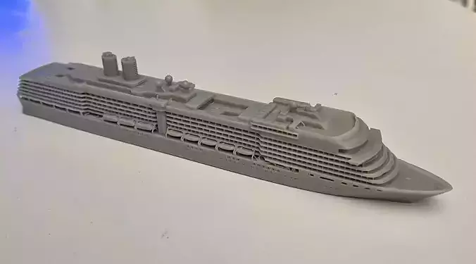 MS Noordam Holland America Line cruise ship 3D print model