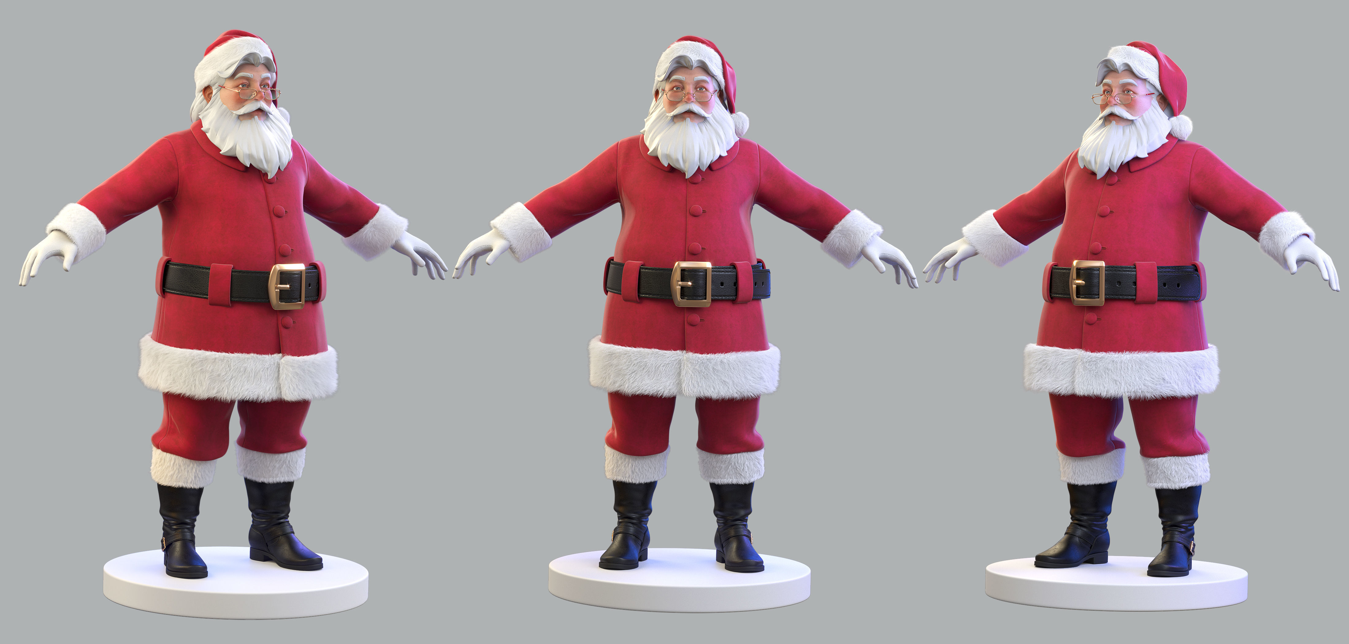 Santa Claus 3D model_5