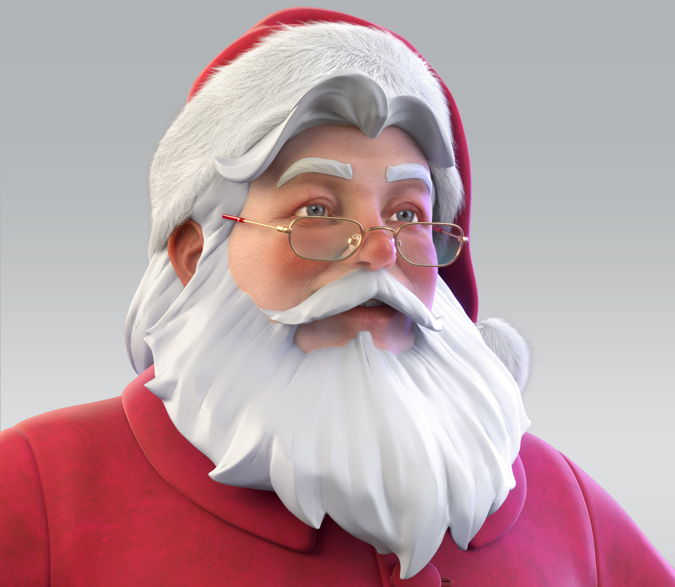 Santa Claus 3D model_4