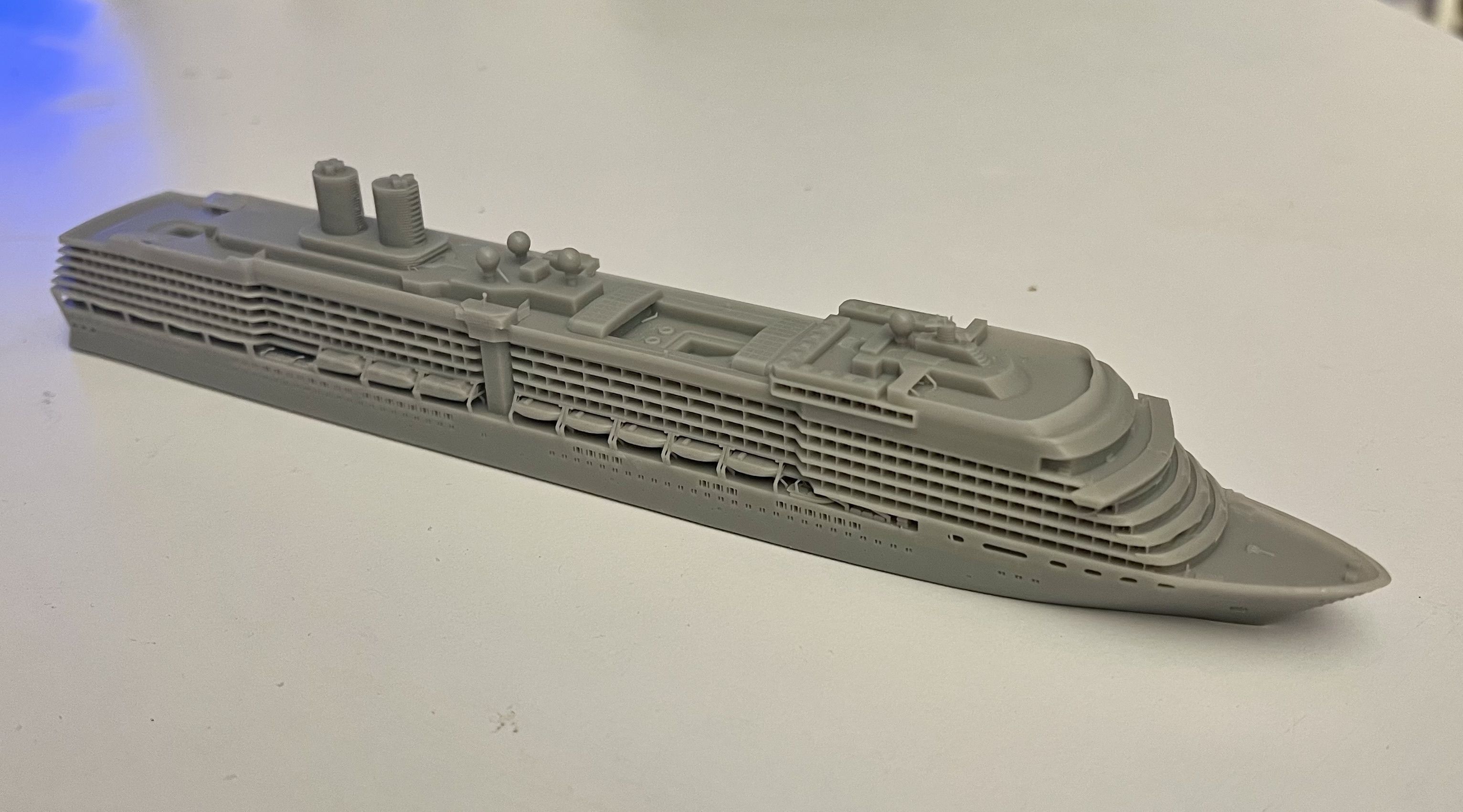 MS Zuiderdam Holland America Line cruise ship 3D print model_6