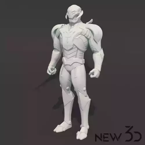 Ultron Model 3D What if 
